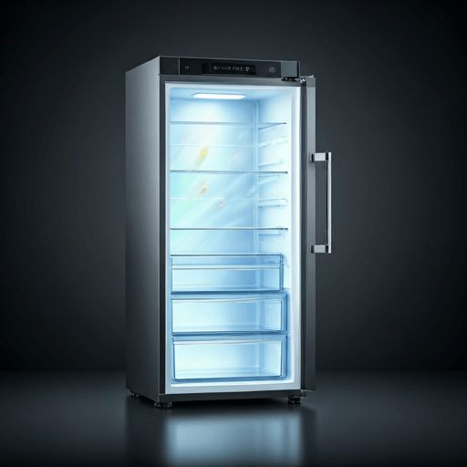 Technician diagnosing appliance